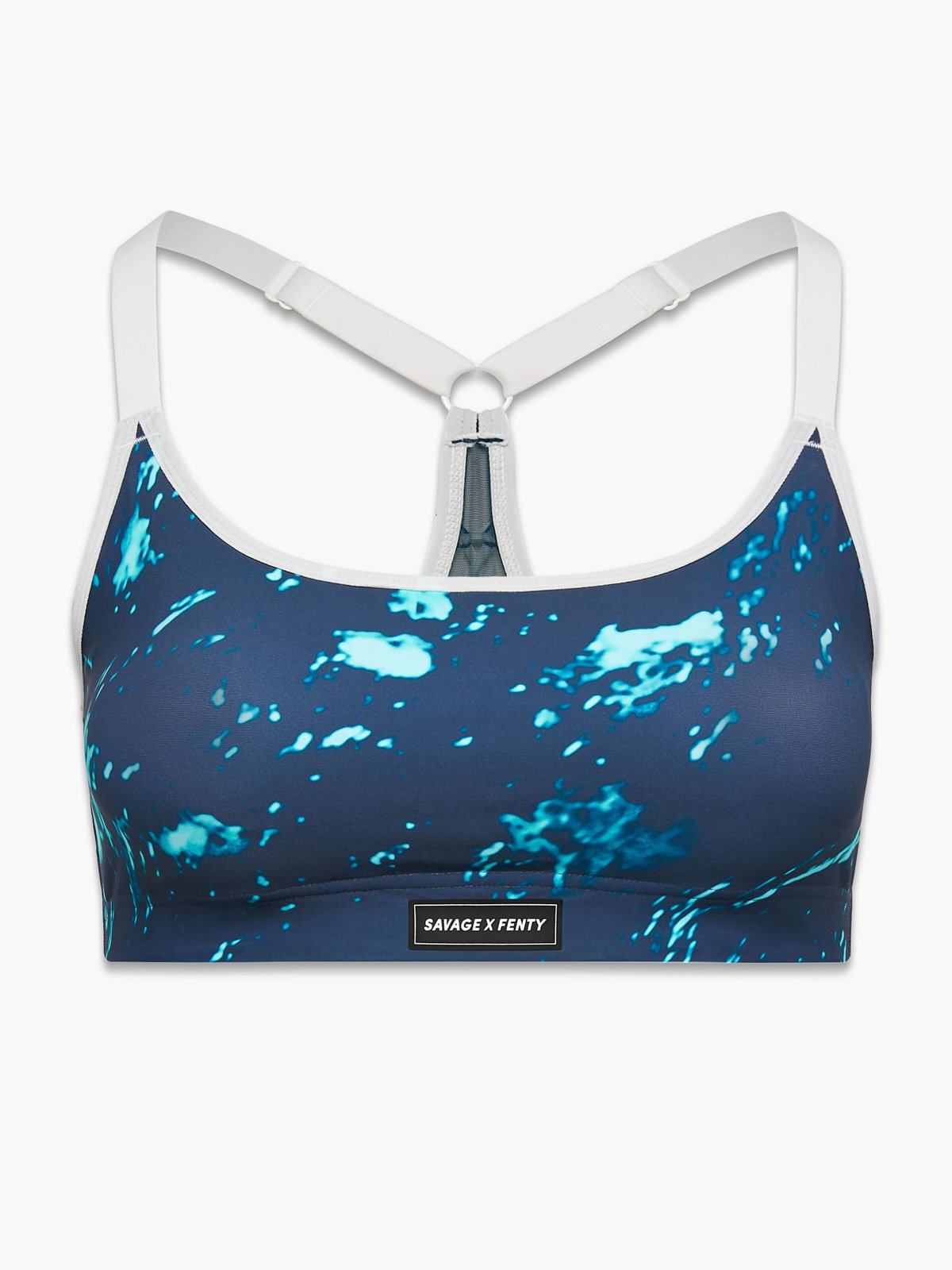 Running Hot Low-Impact Lace-Up Sports Bra