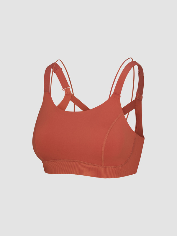 Curve Alert High-Impact Rib Sports Bra