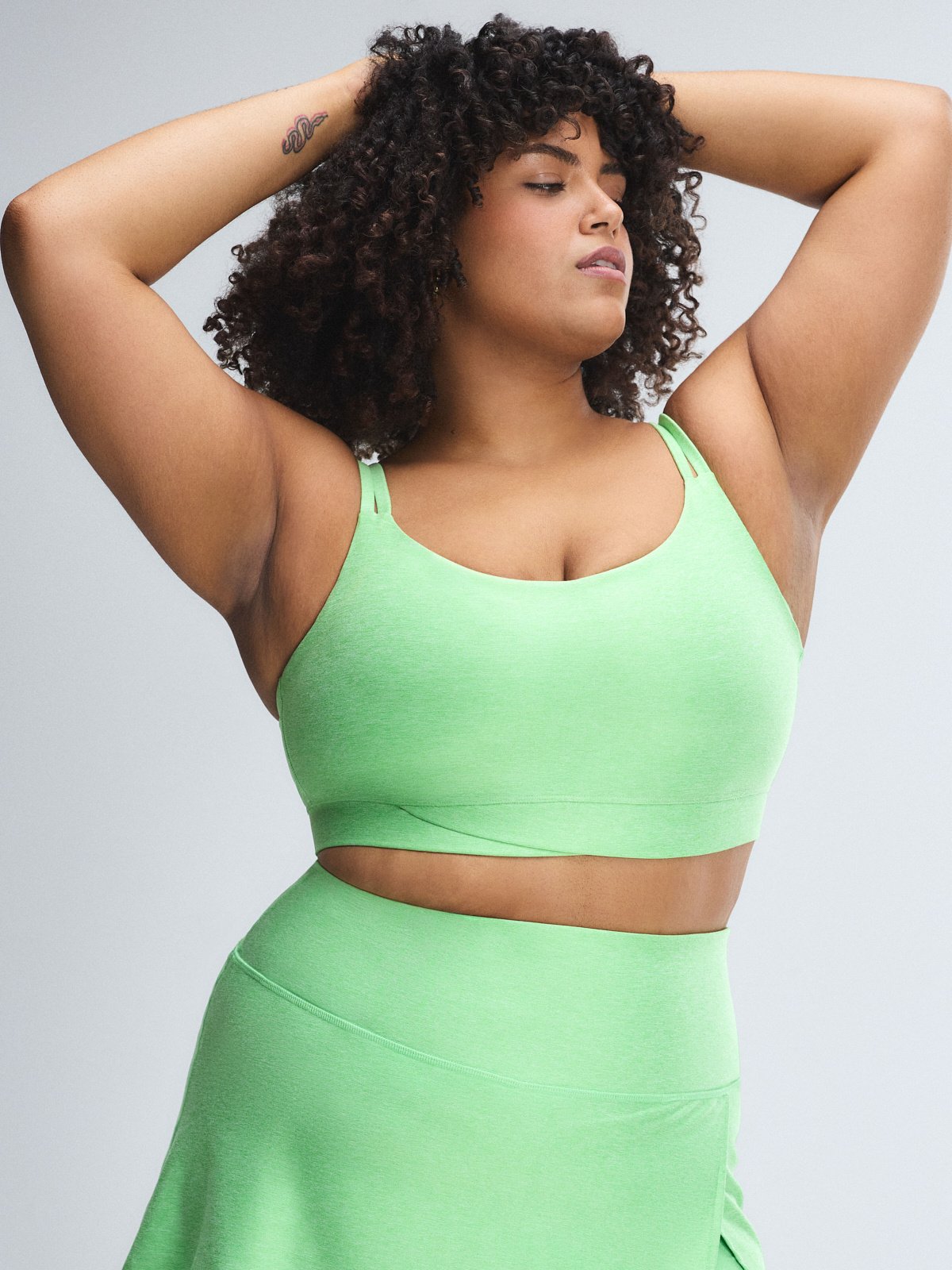 Supple Flex Low-Impact Crossover Sports Bra