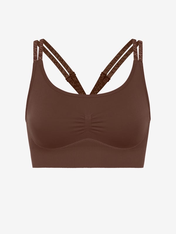 Seamless Sport Low-Impact Longline Bra