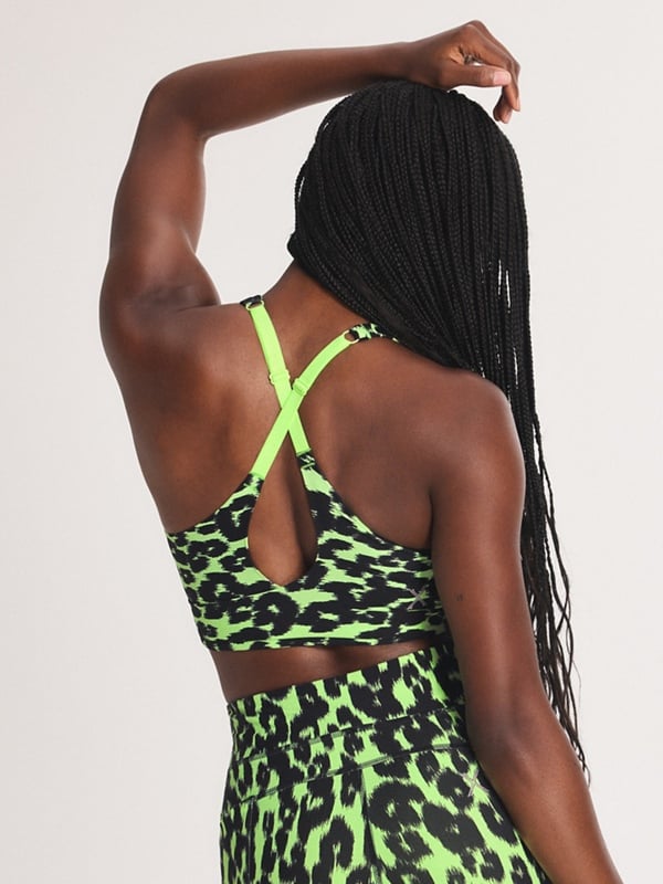Cool Curves Medium-Impact Wrap Back Sports Bra