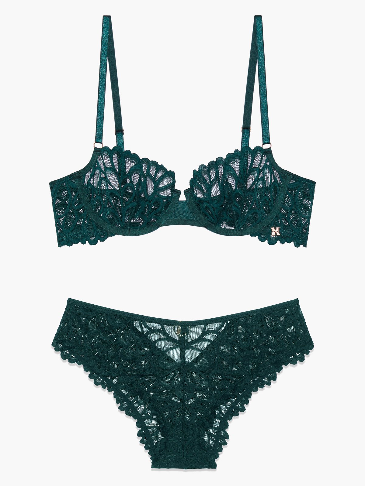 Shadowplay Lace Cheeky Panty In Black SAVAGE X FENTY, 53% OFF