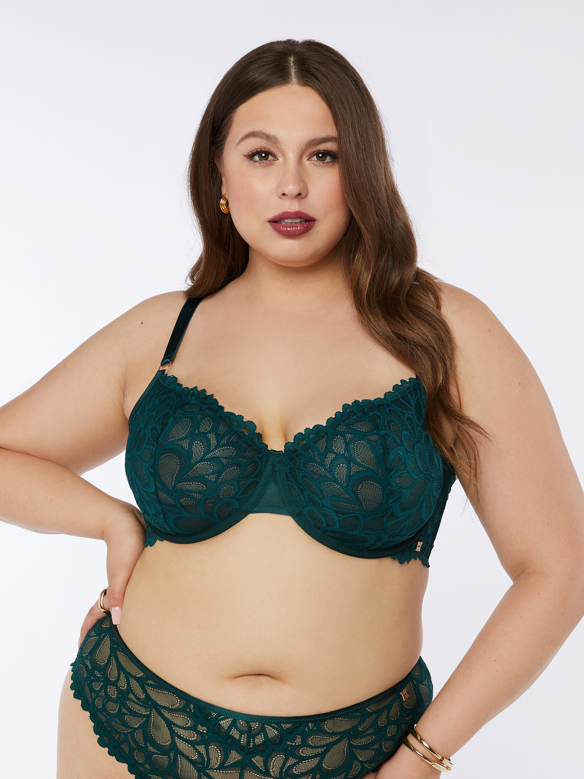 Savage X Fenty, Women's, Curvy Savage Not Sorry Microfiber & Lace Half –  Saint Maurice Clothing