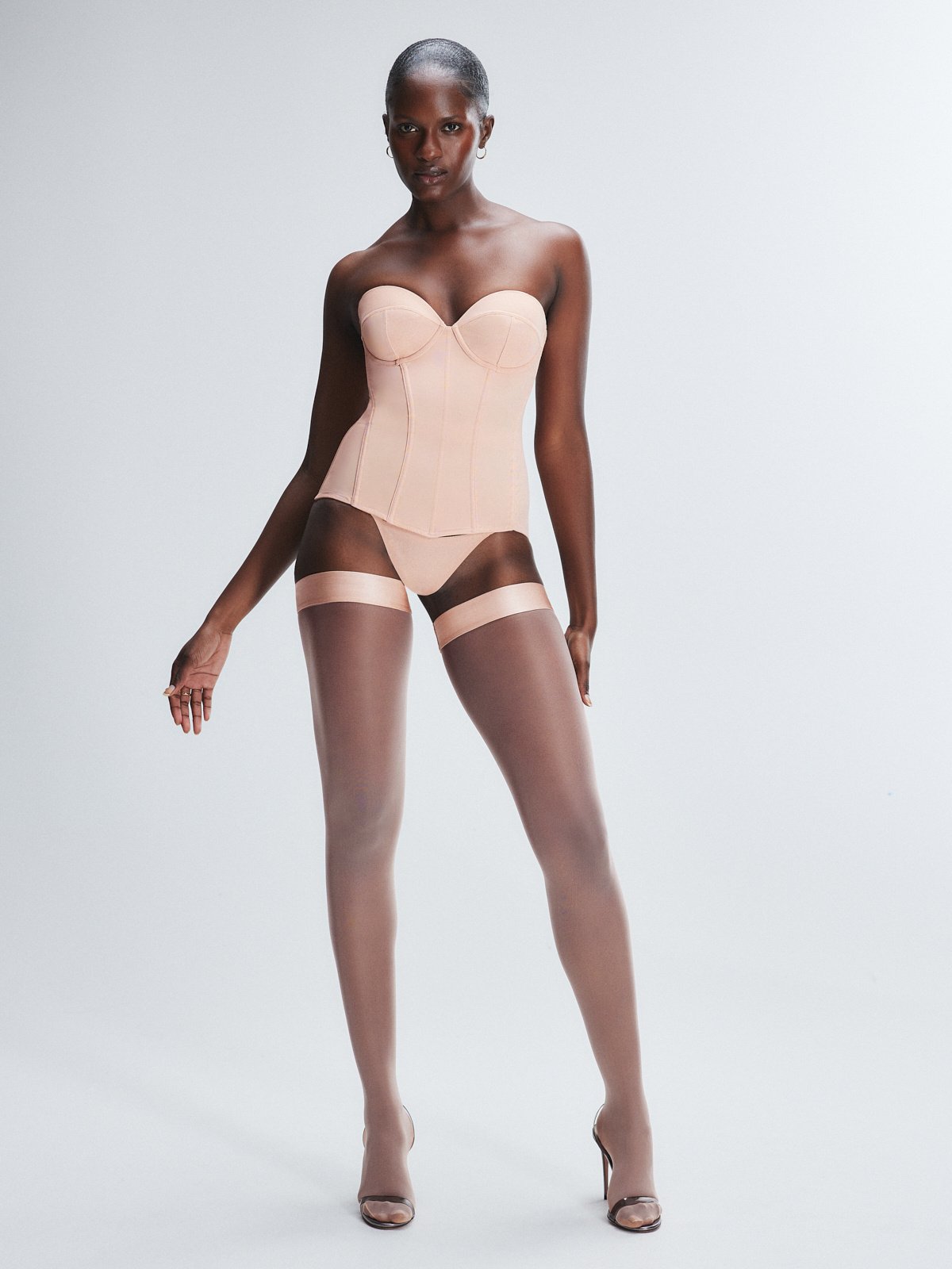 Centre Fold Corset 2-Piece Set