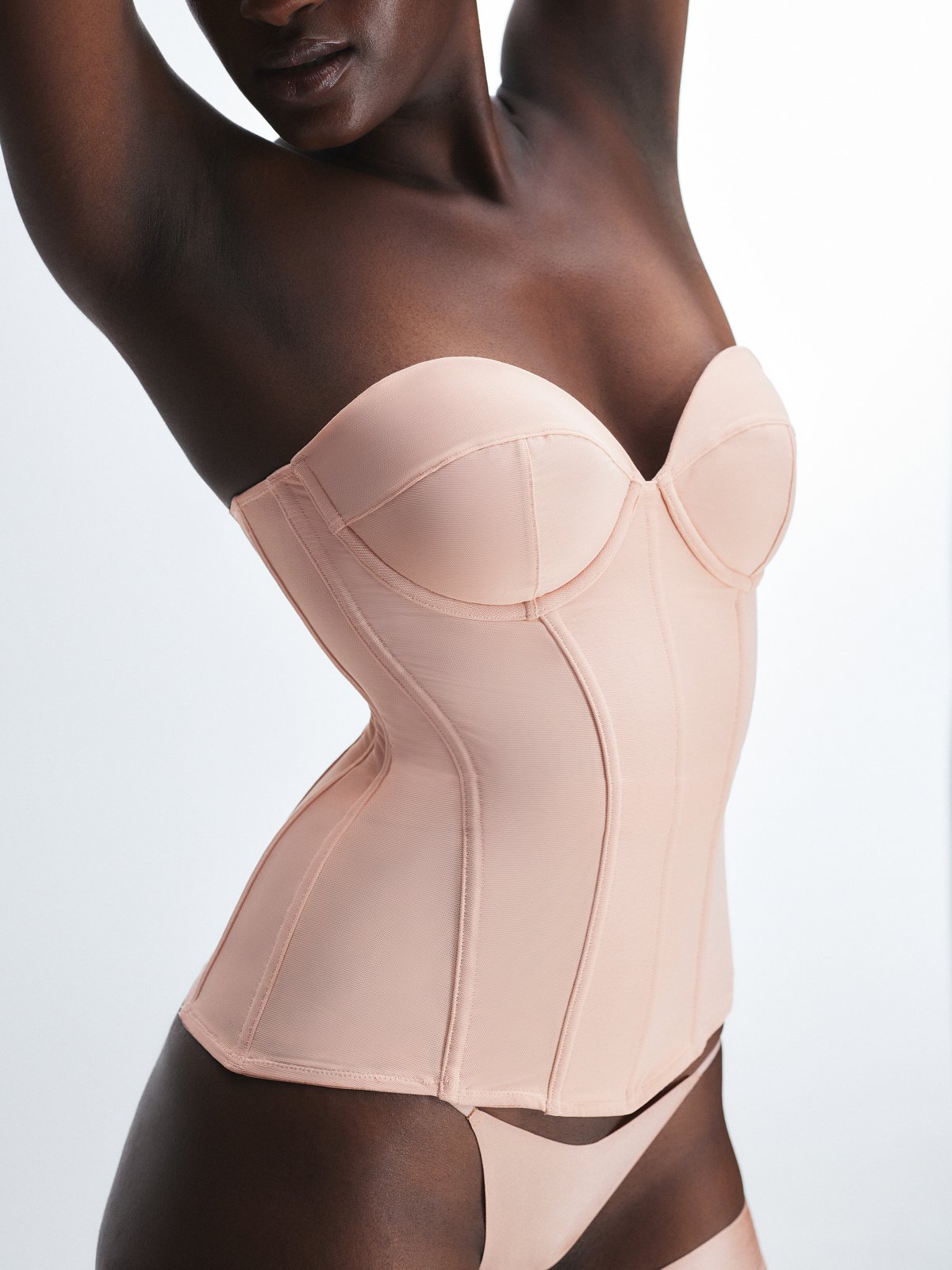 Centre Fold Corset 2-Piece Set