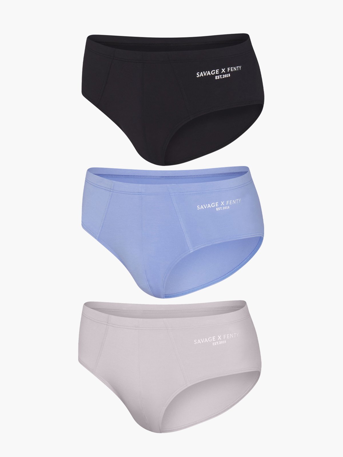 Homme Base Bikini Briefs 3-Piece Set