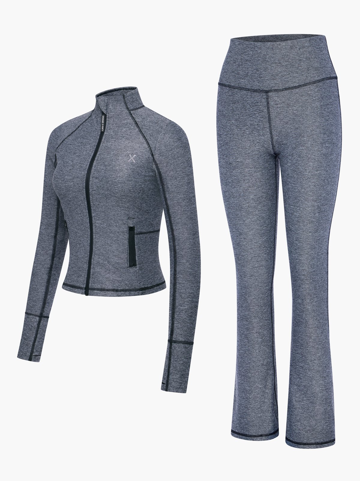 Supple Flex Zip-Up 2-Piece Set