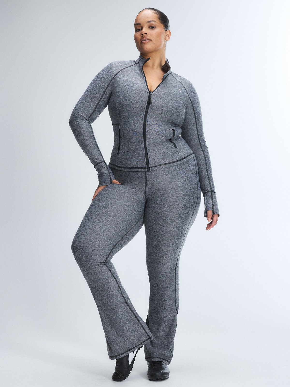 Supple Flex Zip-Up 2-Piece Set