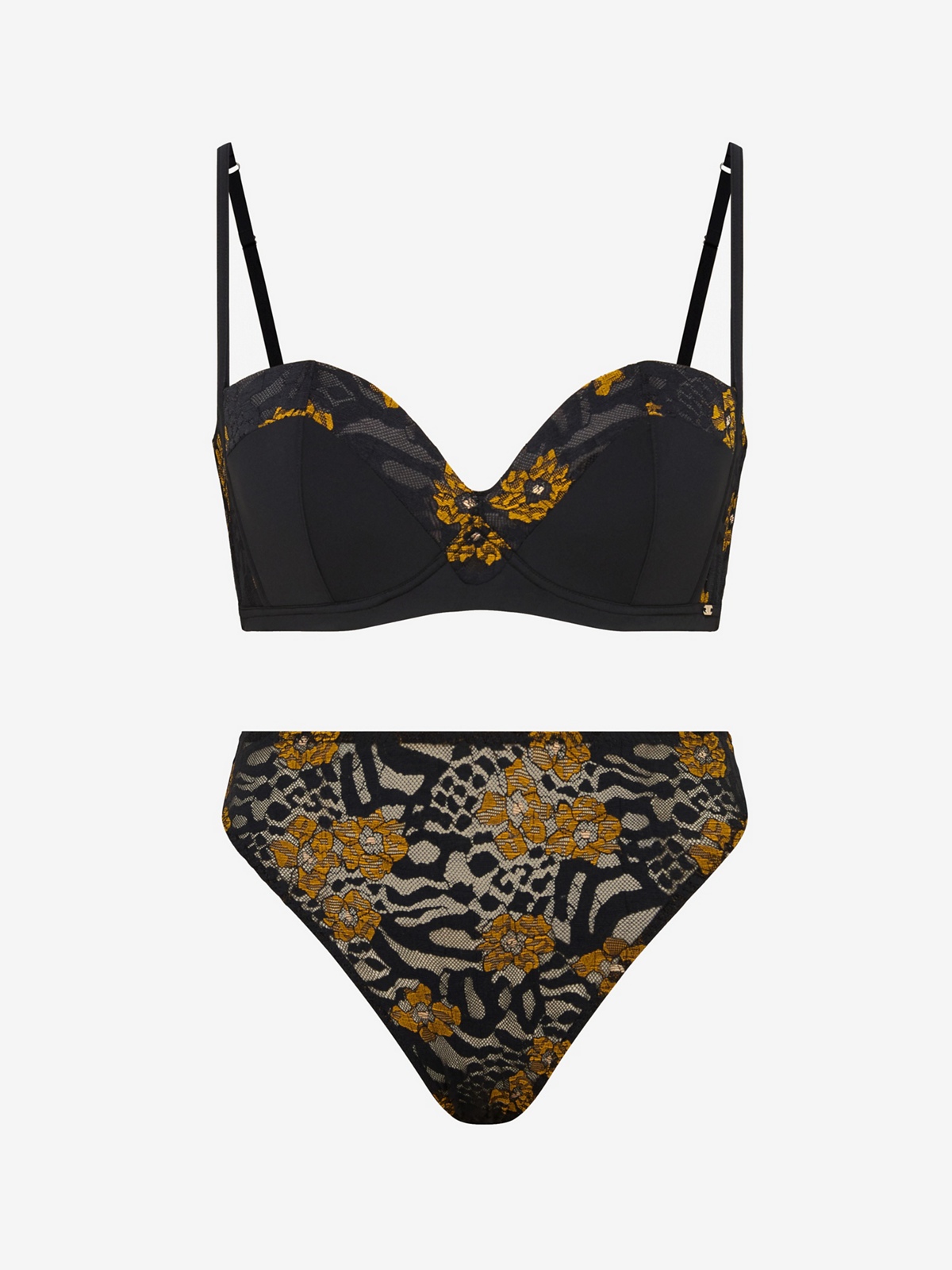 Feline Foral 2-Piece Set