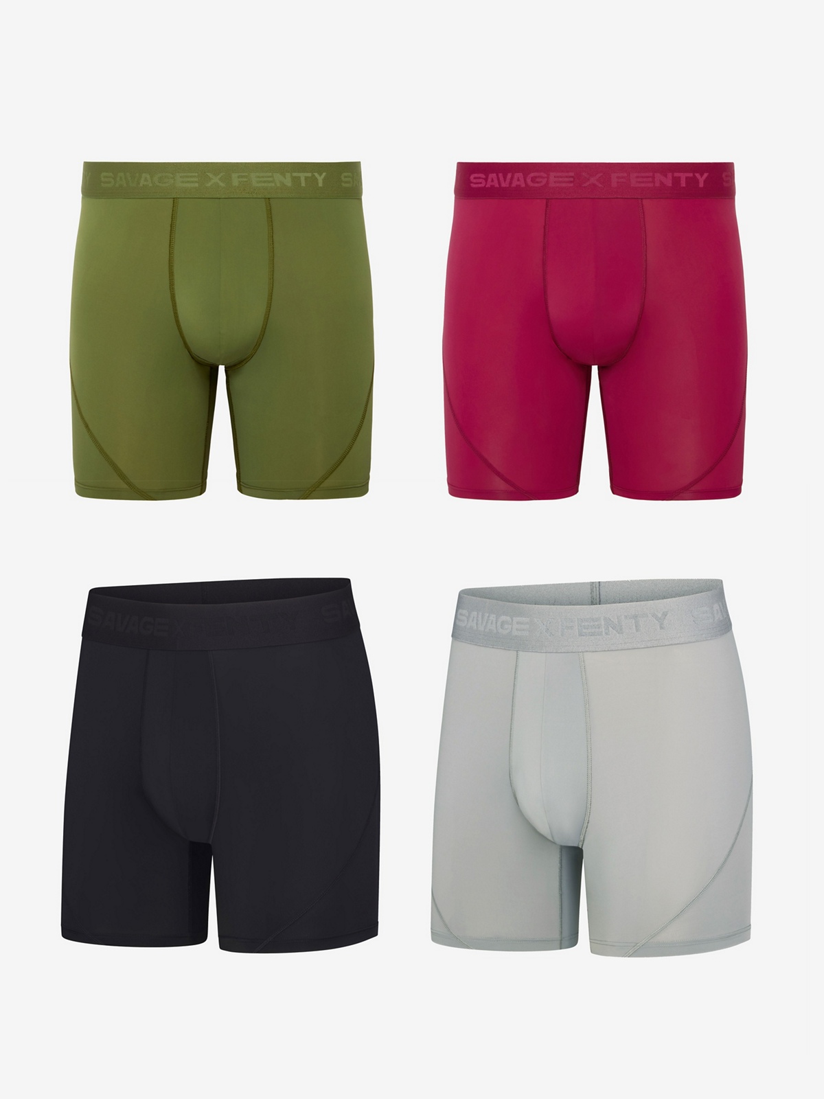 Shadow Fit 4-Piece Boxer Briefs Set