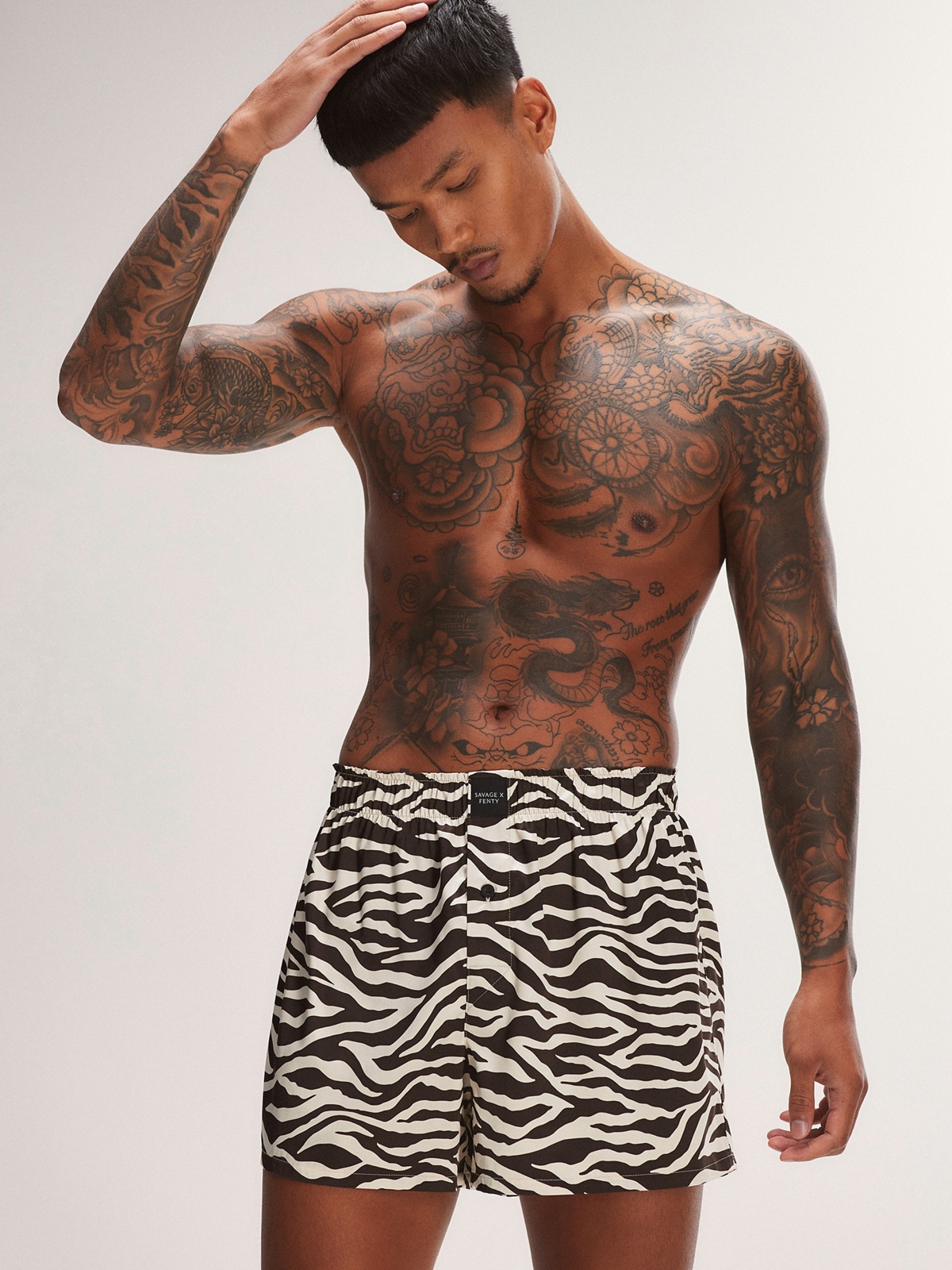 Savage X Satin Boxers 3-Piece Set