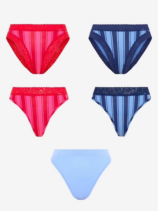 Cotton Essentials Cheeky 5-Piece Set