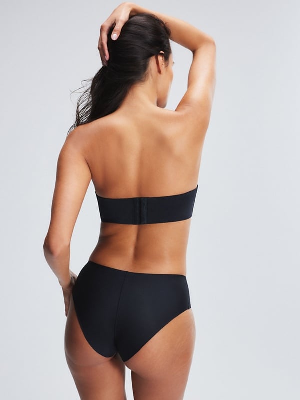 New Microfiber Strapless Bra 3-Piece Set