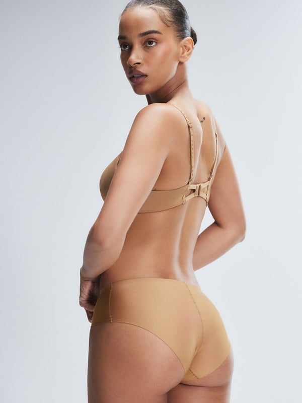 New Microfiber Plunge Bra 3-Piece Set