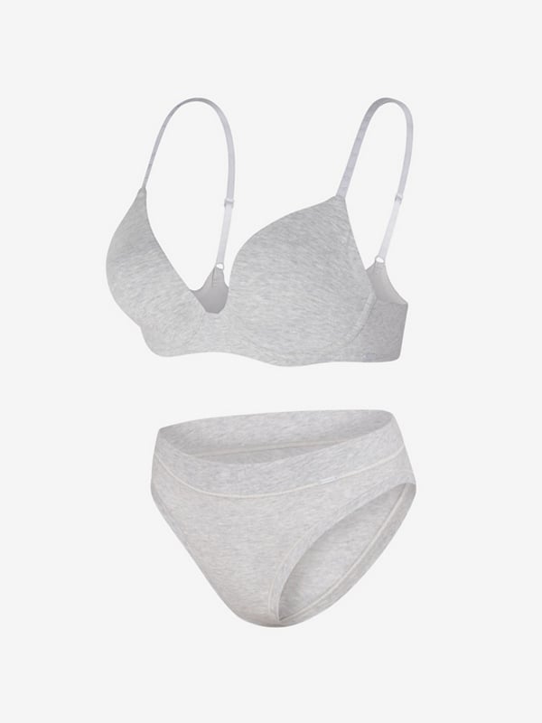 Cotton Essentials Unlined Bra 2-Piece Set