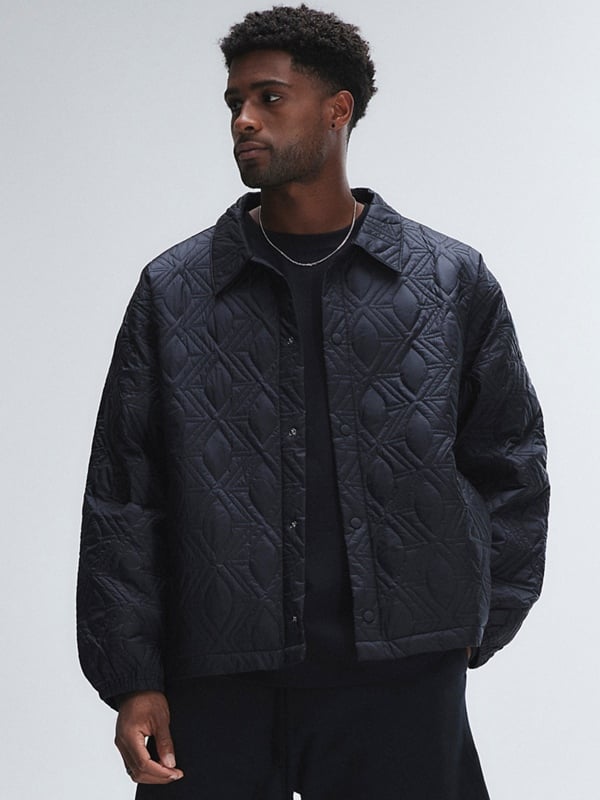 Quilted Jacket 2-Piece Set