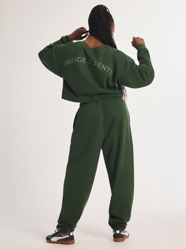 Weekender Fleece Cropped  2-Piece Set