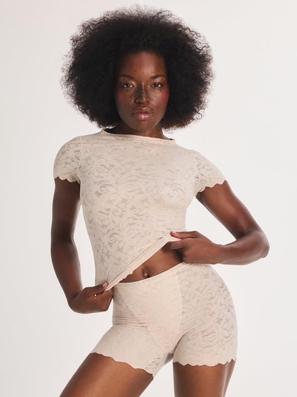 Lacy Dreams Tee 2-Piece Set