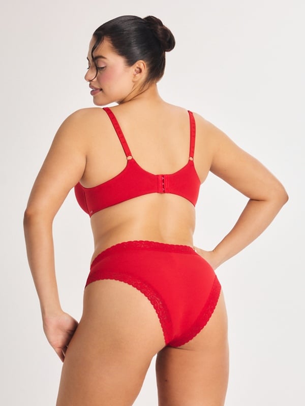 Cotton Essentials Padded Demi 5-Piece Set