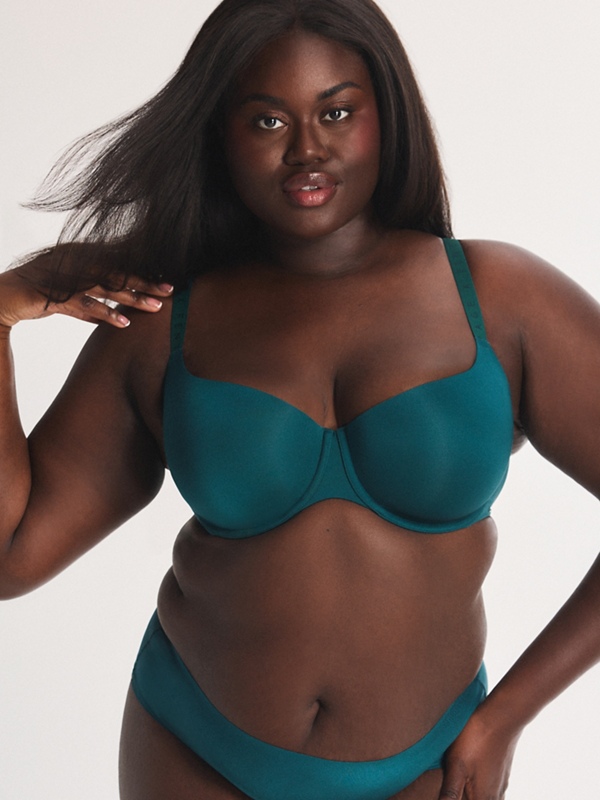 NEW Microfiber Balconette Bra 2-Piece Set