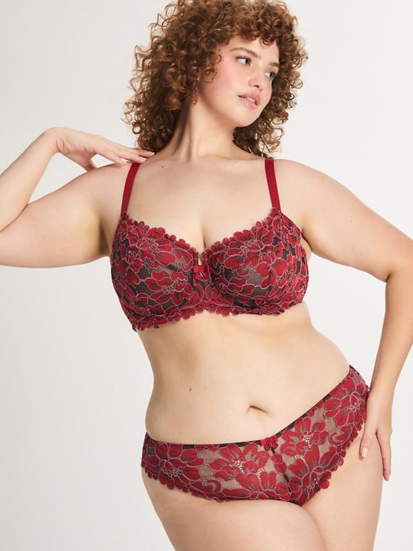 Floral Corded Lace 3-Piece Box