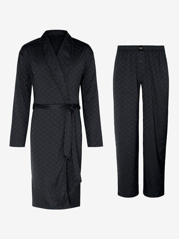 Savage X Satin Jacquard 2-Piece Set