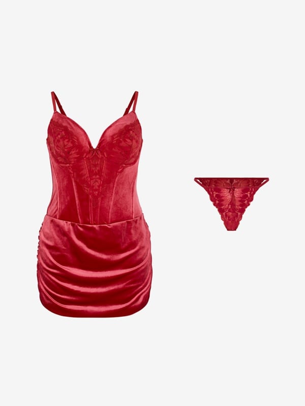 Plush Rush Slip 2-Piece Set