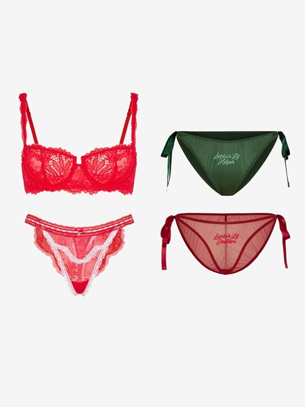 Holiday Flirty & Wordy 4-Piece Set