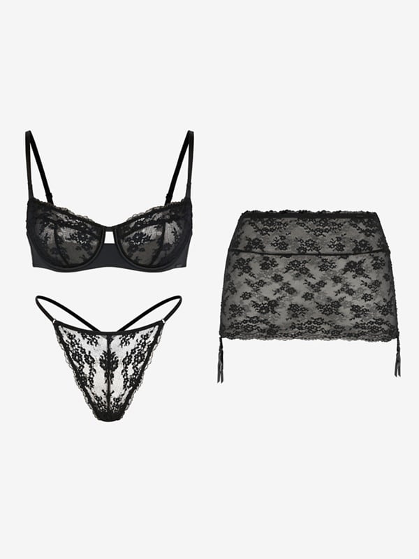 Lace Hour 3-Piece Set