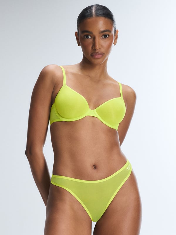 Sheer X Bra 3-Piece Set