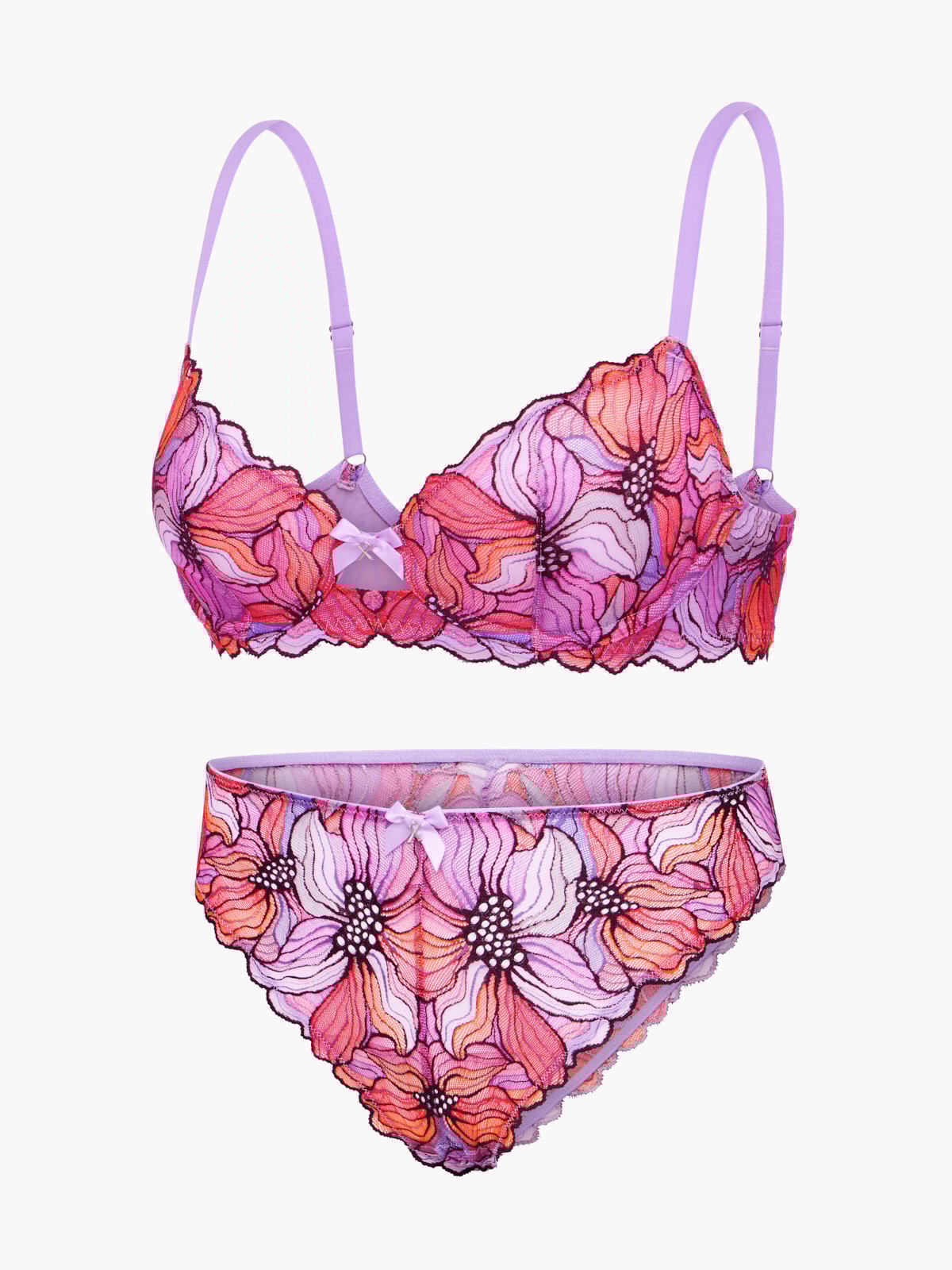 Mosaic Floral 2-Piece Set
