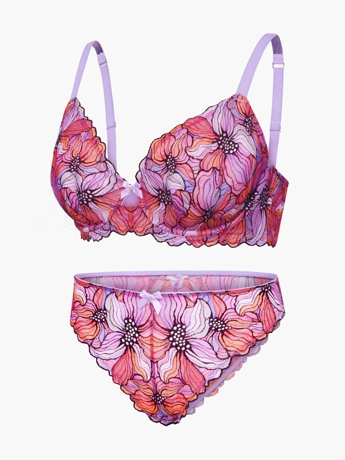 Mosaic Floral 2-Piece Set