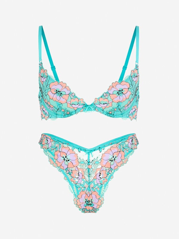 Floral Trip Brazilian 2-Piece Set
