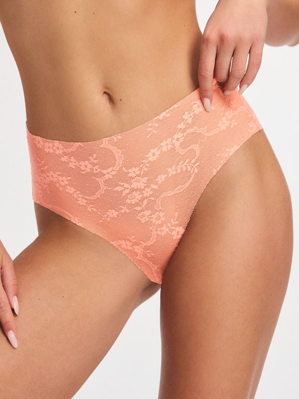 No-Show Lace Hipster 5-Piece Set