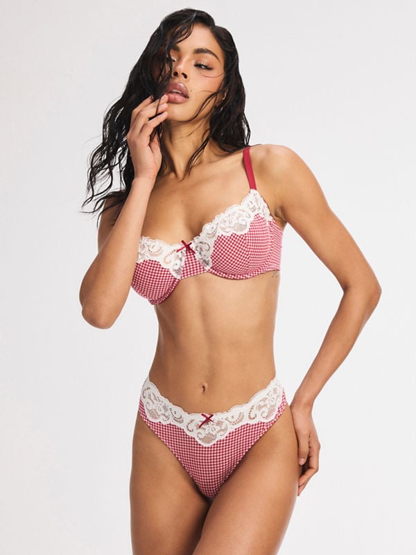 Swirly Girly Bra & Thong 2-Piece Set