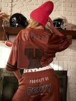 Savage x Fenty Limited-Edition LVII Two-Tone Varsity Fashion Jersey with NFL  Logo - Certo Apparel – Leggings, Tops and Sports Bras