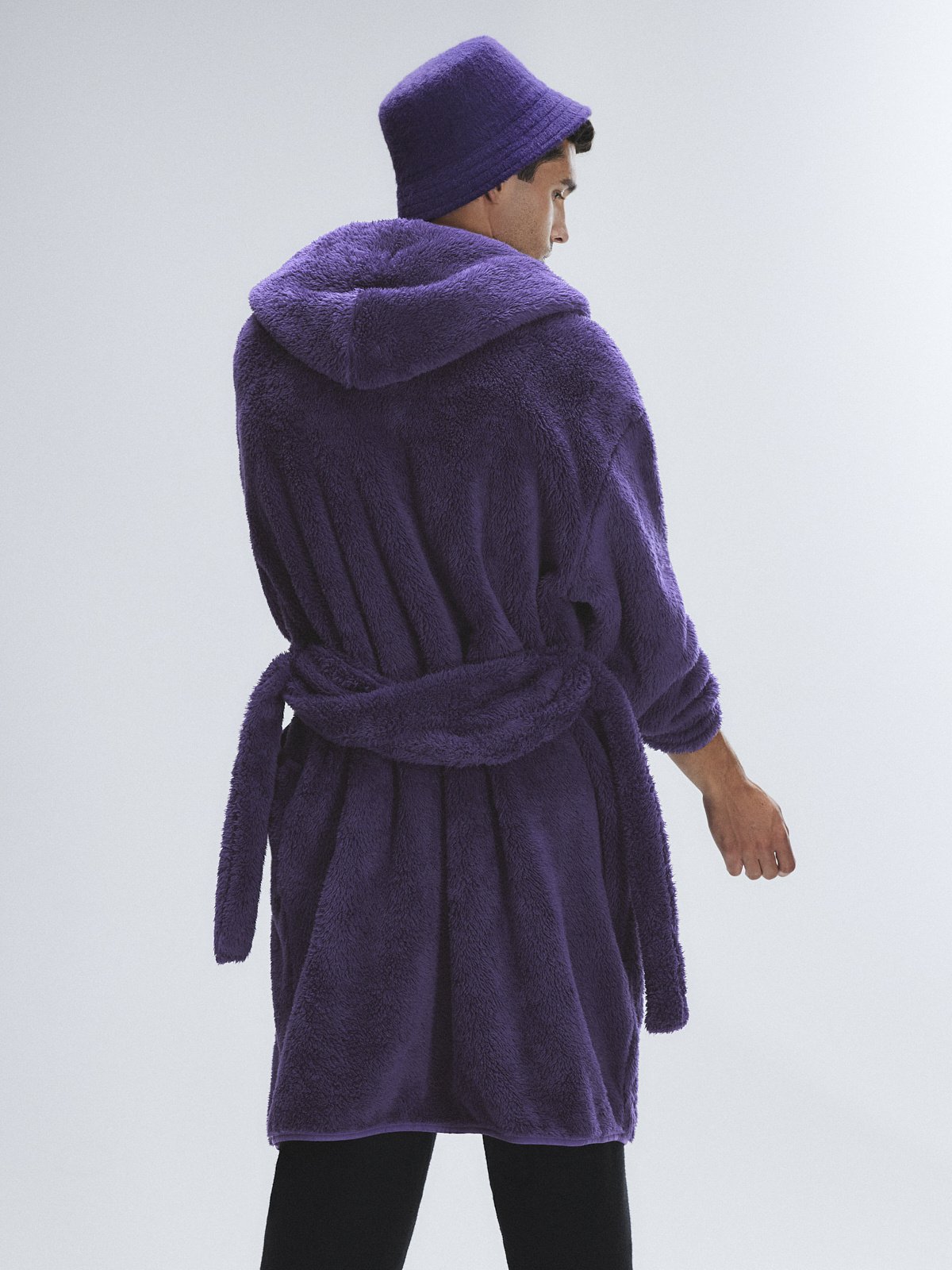 Undercover Softie Plush Teddy Robe