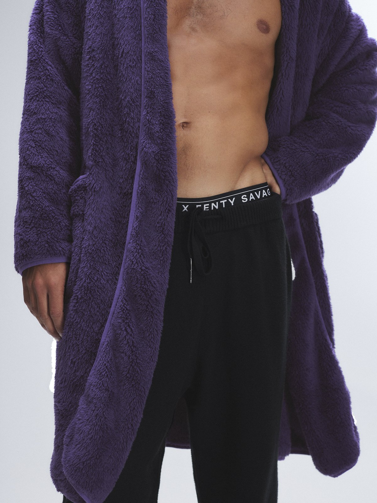 Undercover Softie Plush Teddy Robe