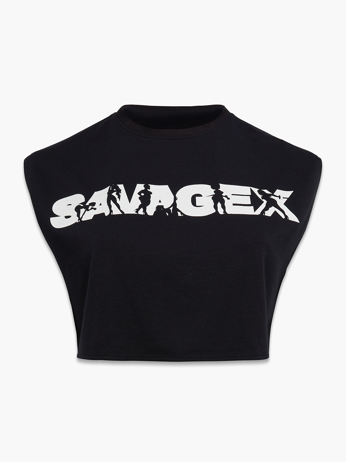 Flex On U Cropped Muscle Tee