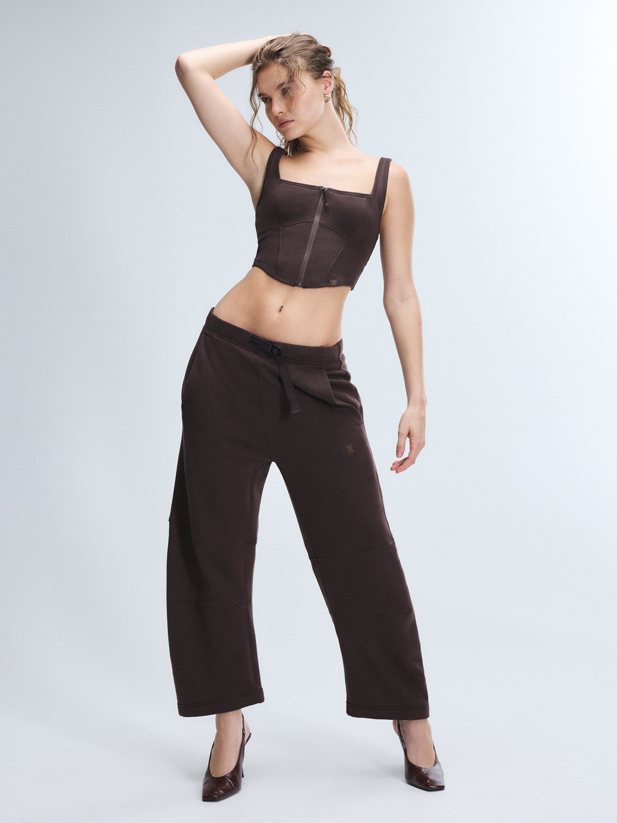 Cargo Fleece Bustier