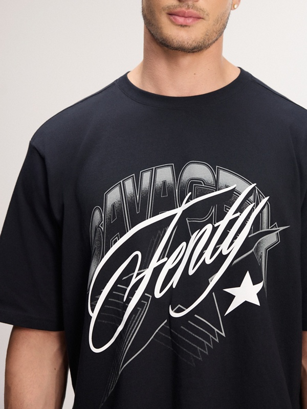 Jersey Short Sleeve Graphic Tee - Savage