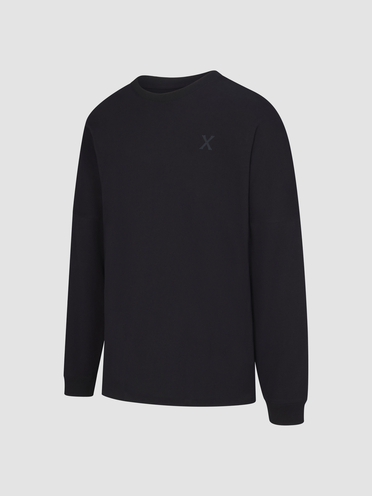 Jersey Long Sleeve Tee in Black | SAVAGE X FENTY