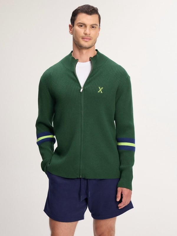 Lit Leisure Knit Zip-Up Jacket