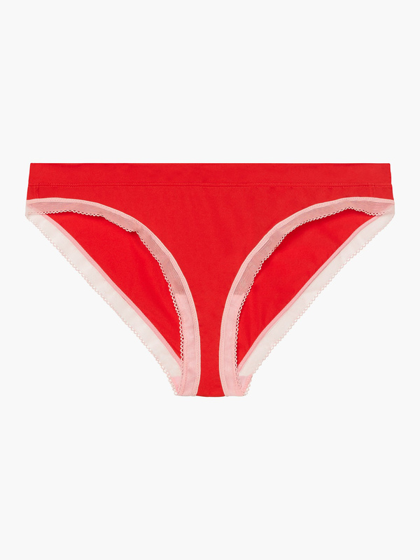 Mid-Rise Microfiber Bikini in Red | SAVAGE X FENTY Netherlands