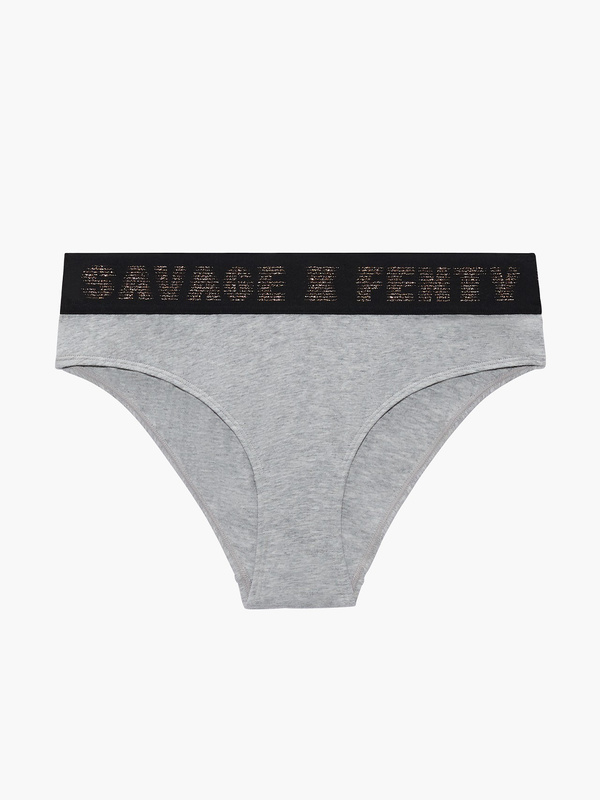 Savage X High Leg Bikini in Grey | SAVAGE X FENTY
