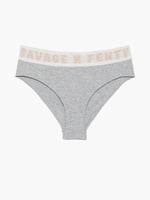 Forever Savage Breast Cancer Awareness Hooded Onesie In Grey Savage X Fenty