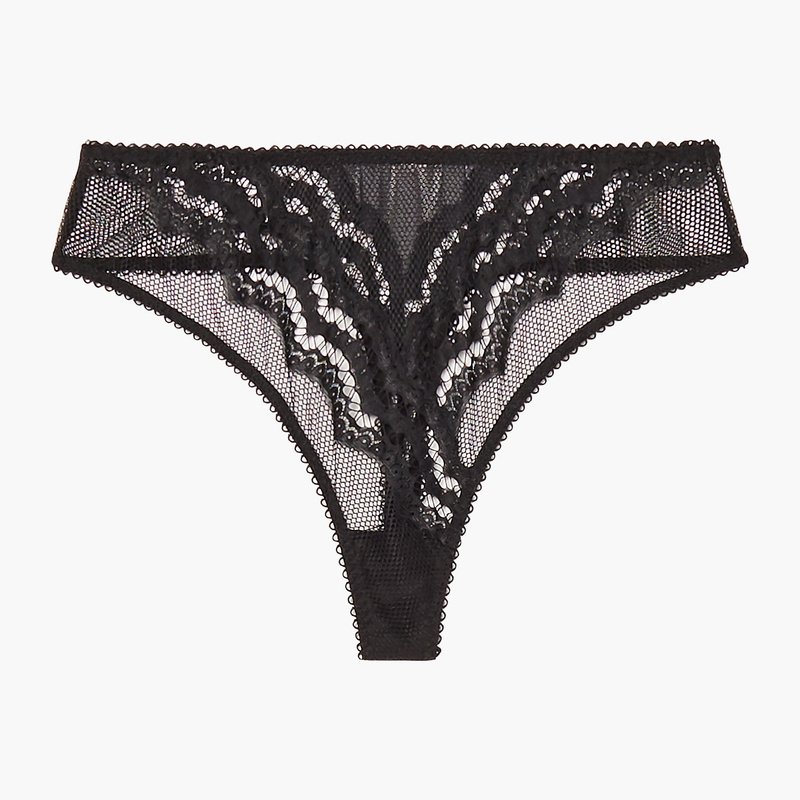 And Lace High Leg Thong SAVAGE X FENTY