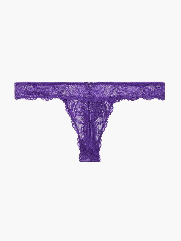 purple thong