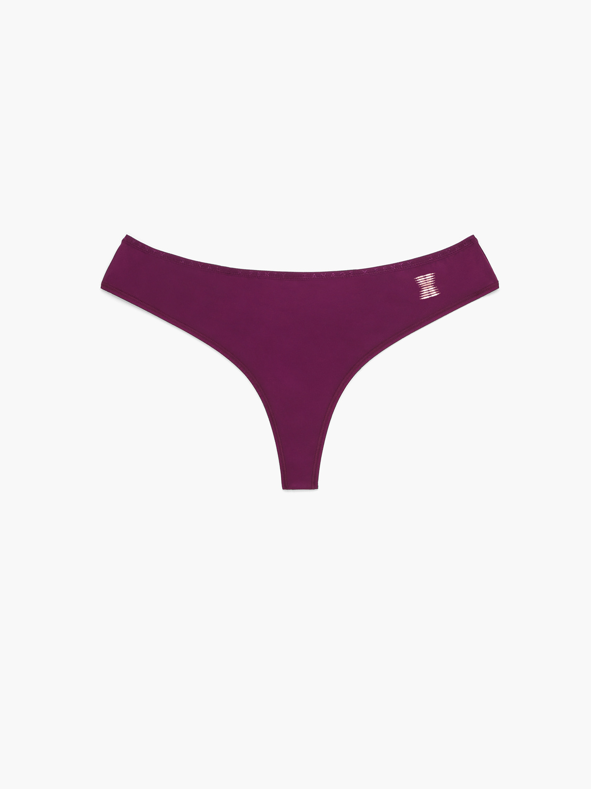 Core Microfiber Thong Panty