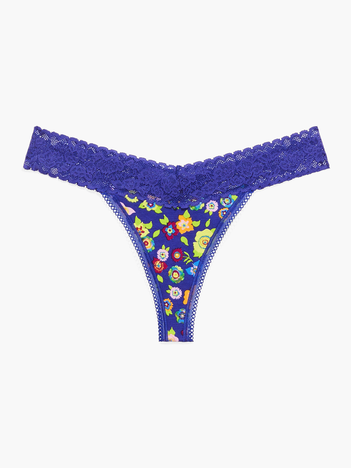 COTTON THONG IN NUTMEG main image 1